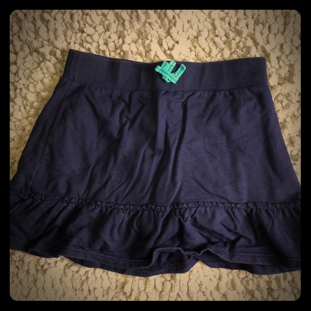 Skirt with built in shorts